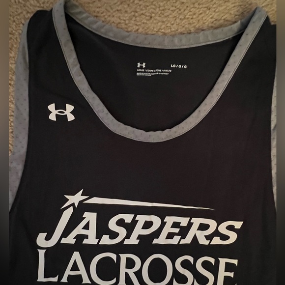 Under Armour Manhattan College Jaspers Lacrosse Tank Top - Picture 2 of 4